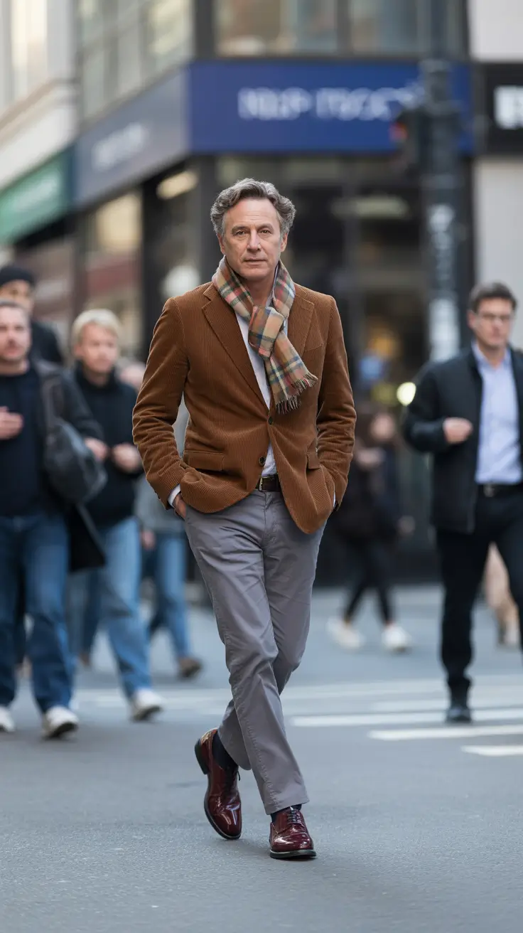 Outfits for Men Over 50 2026 Urban Classic