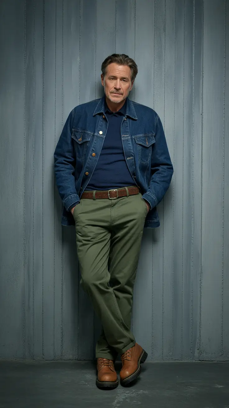 Outfits for Men Over 50 2026 The Effortless Everyday Mix