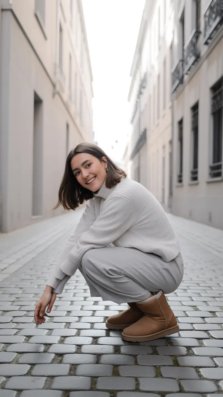 ugg outfits 2026 Minimalist Street Layers