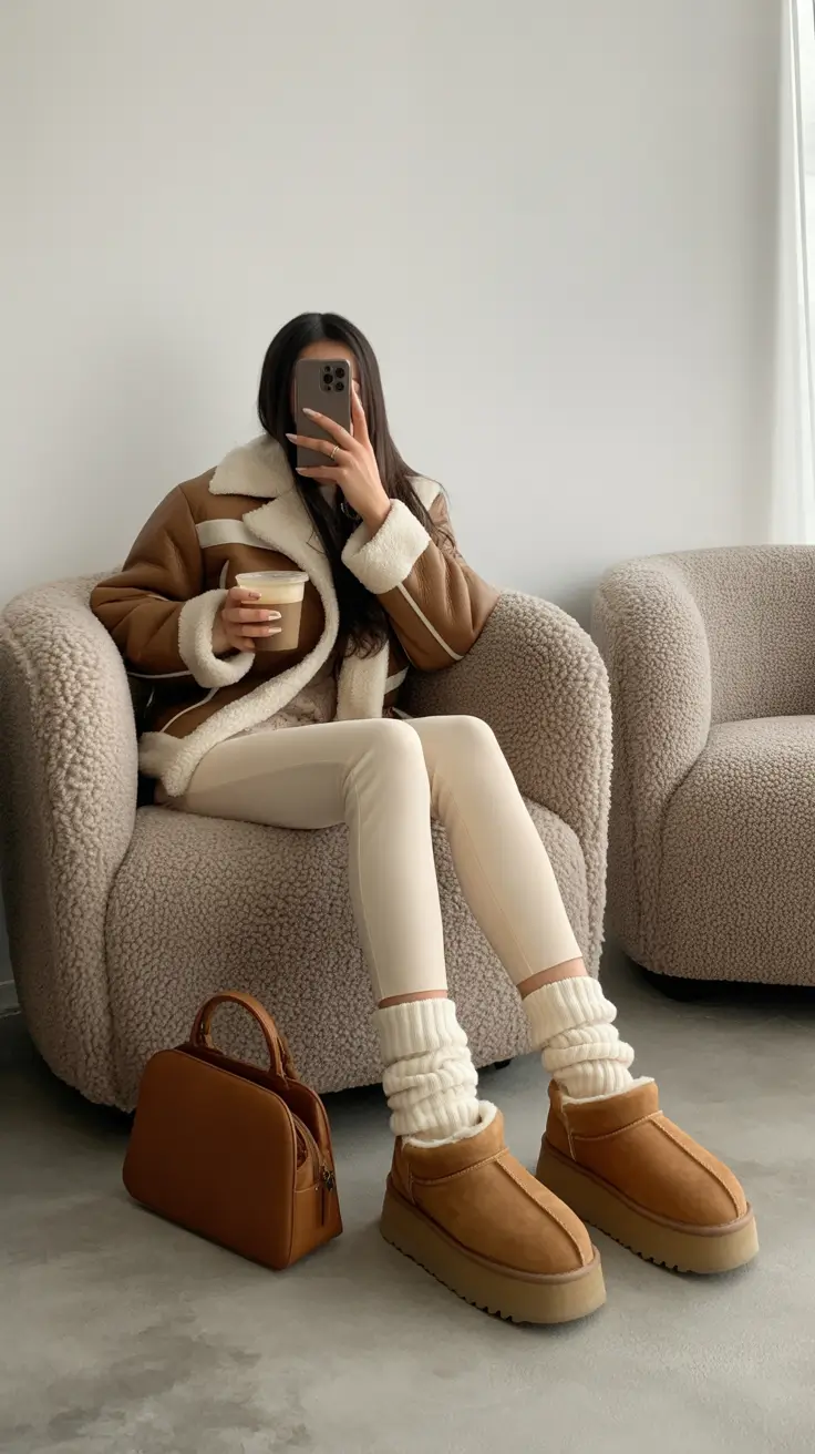 ugg outfits 2026 Shearling Luxe Moment