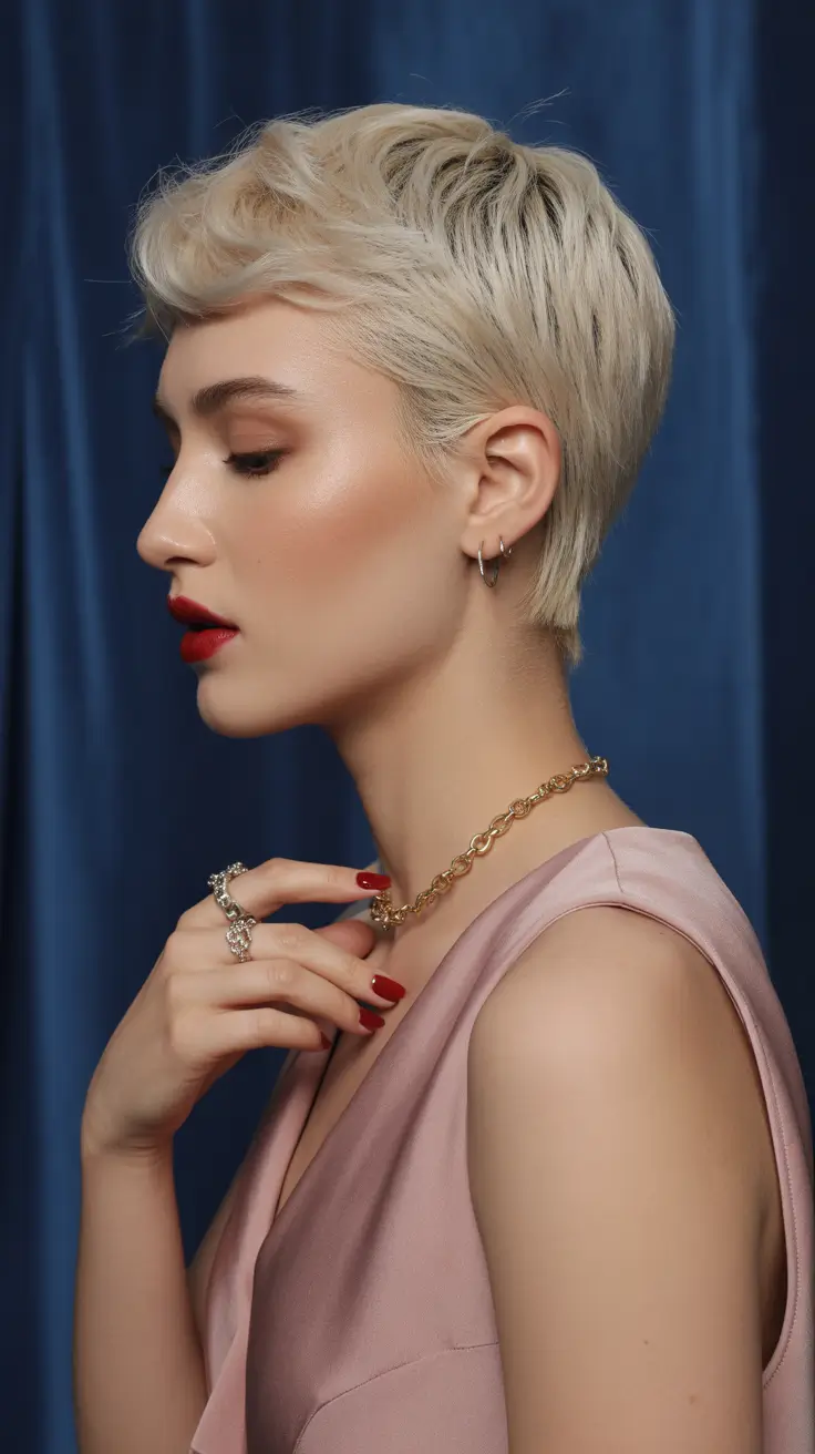 Chic Platinum Short Bob for Women 2026