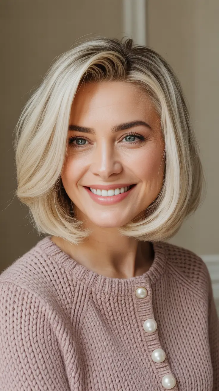 Bouncy Blonde Bob for Women 2026
