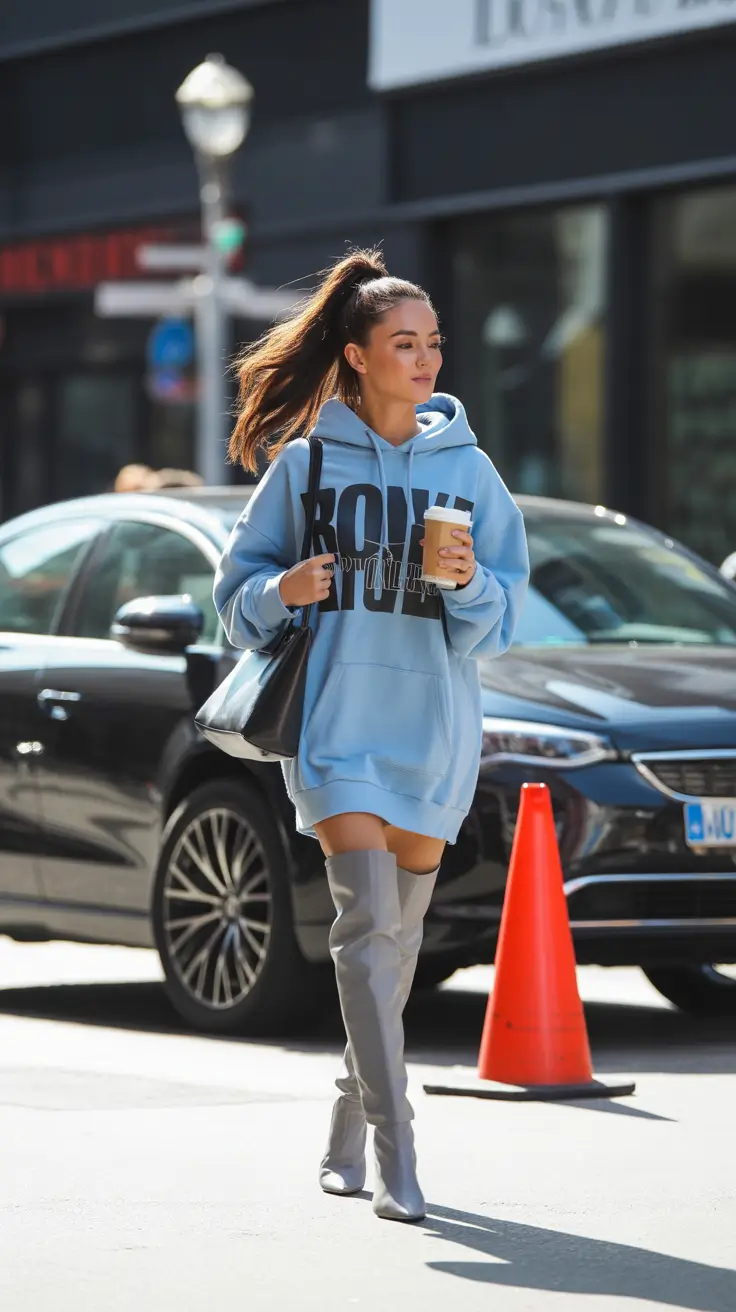 hoodie outfits 2026 Casual High Fashion