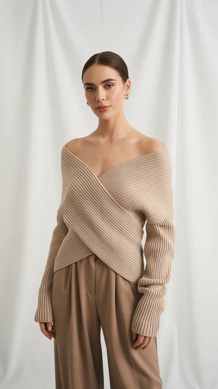 sweater outfits 2026 Soft Elegance Reimagined