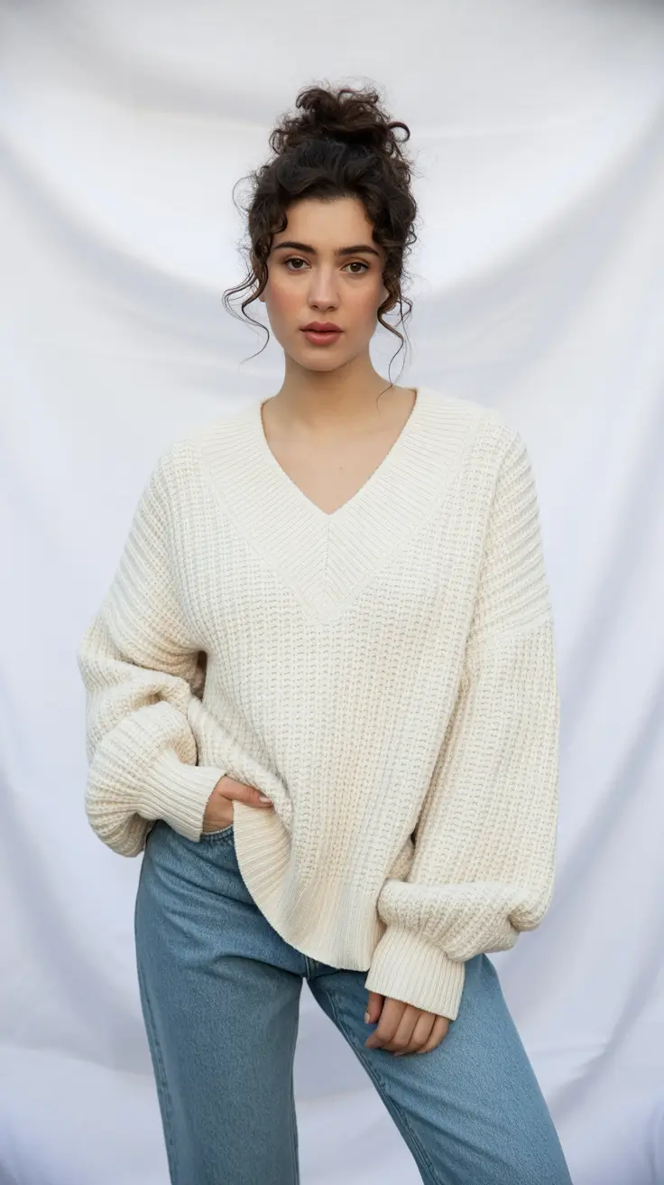 sweater outfits 2026 Soft Simplicity