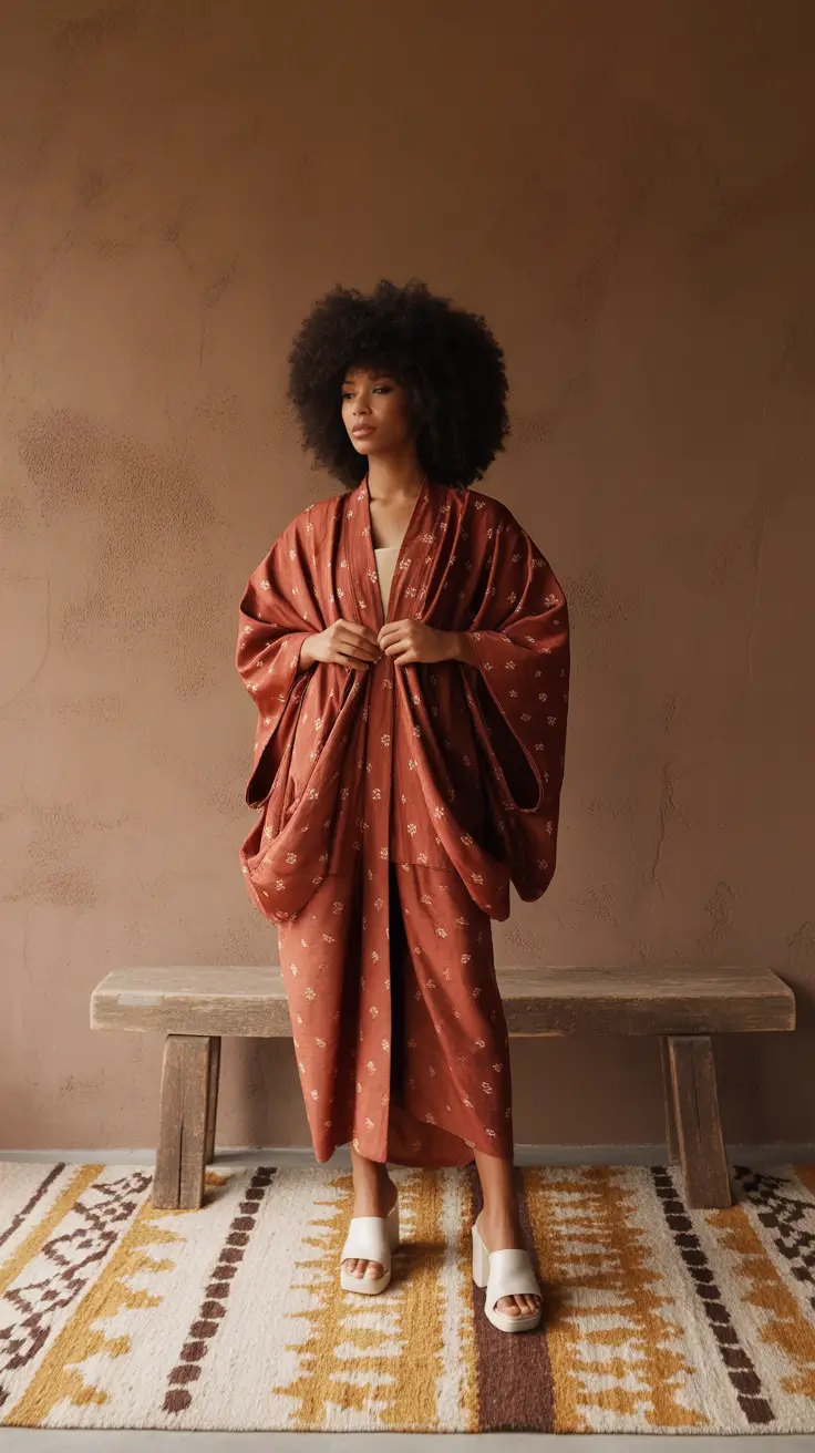 travel-outfits-2026-Clay-Kimono-Calm