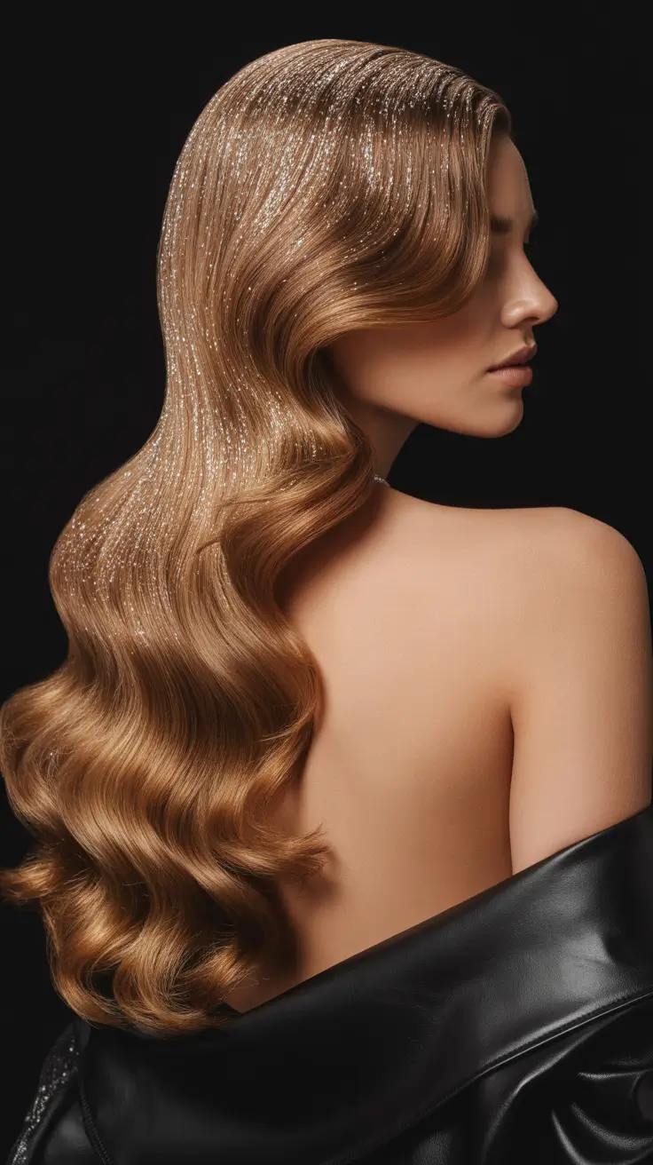 brown hair colors 2026 Gilded Cinnamon Luxe for Winter Evenings