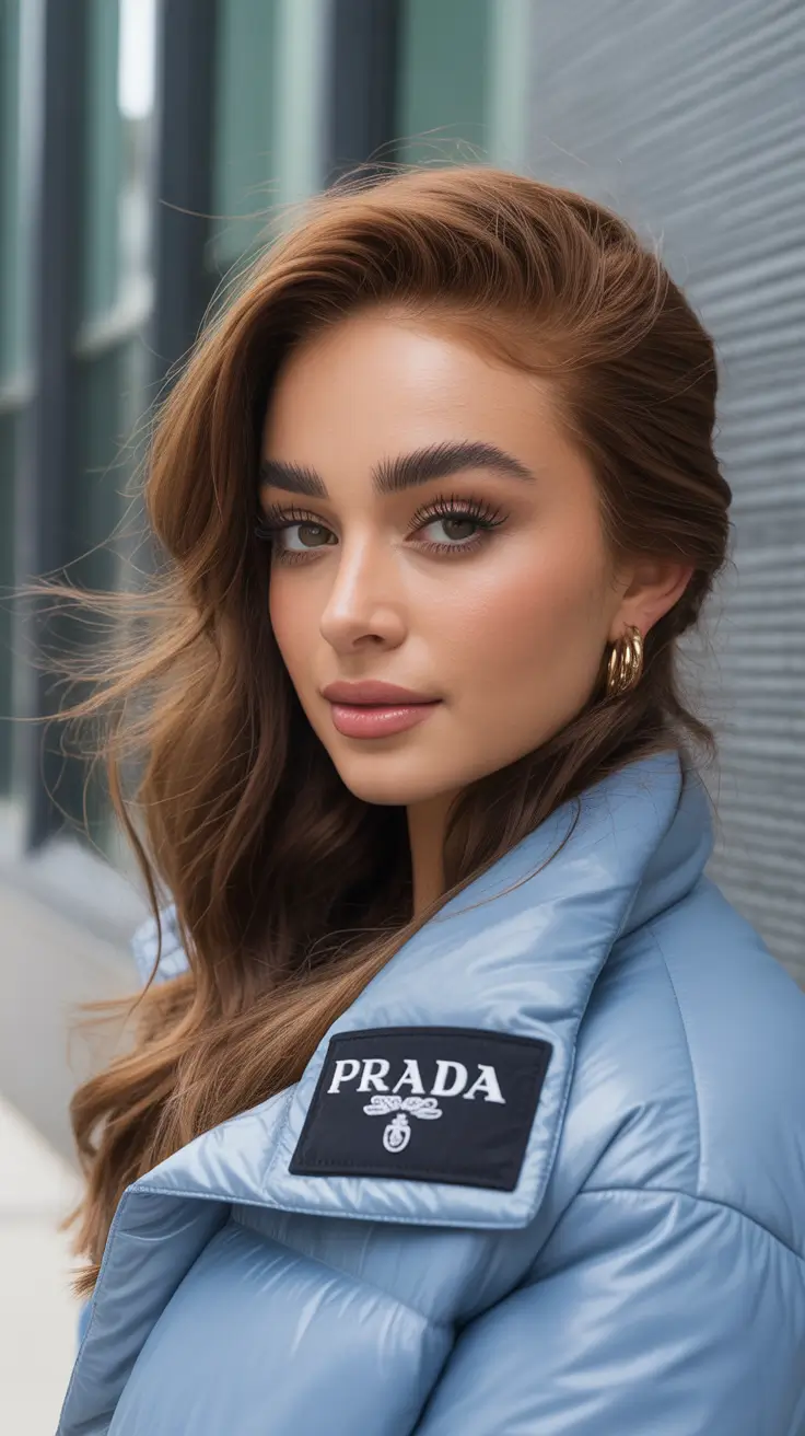 brown hair colors 2026 Glossy Cinnamon Glow for Late Winter