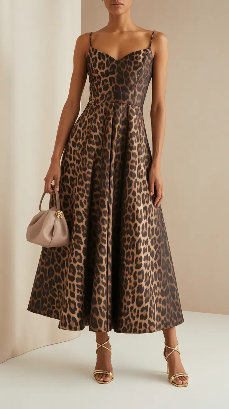 wedding guest outfits 2026 Wild Grace The New Classic Leopard