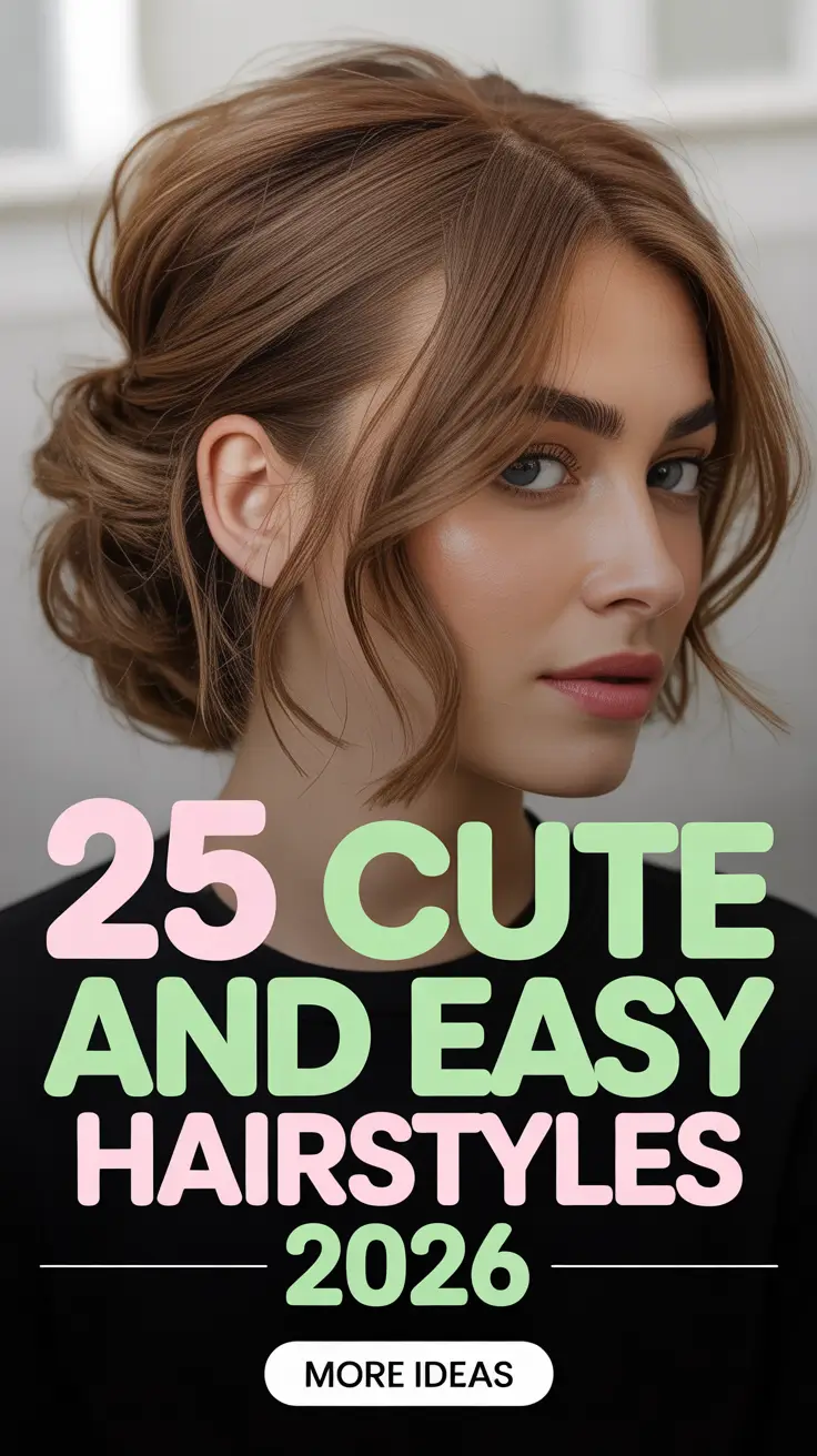 Cute and Easy Hairstyles 2026: Stylish and Effortless Looks for Every Occasion