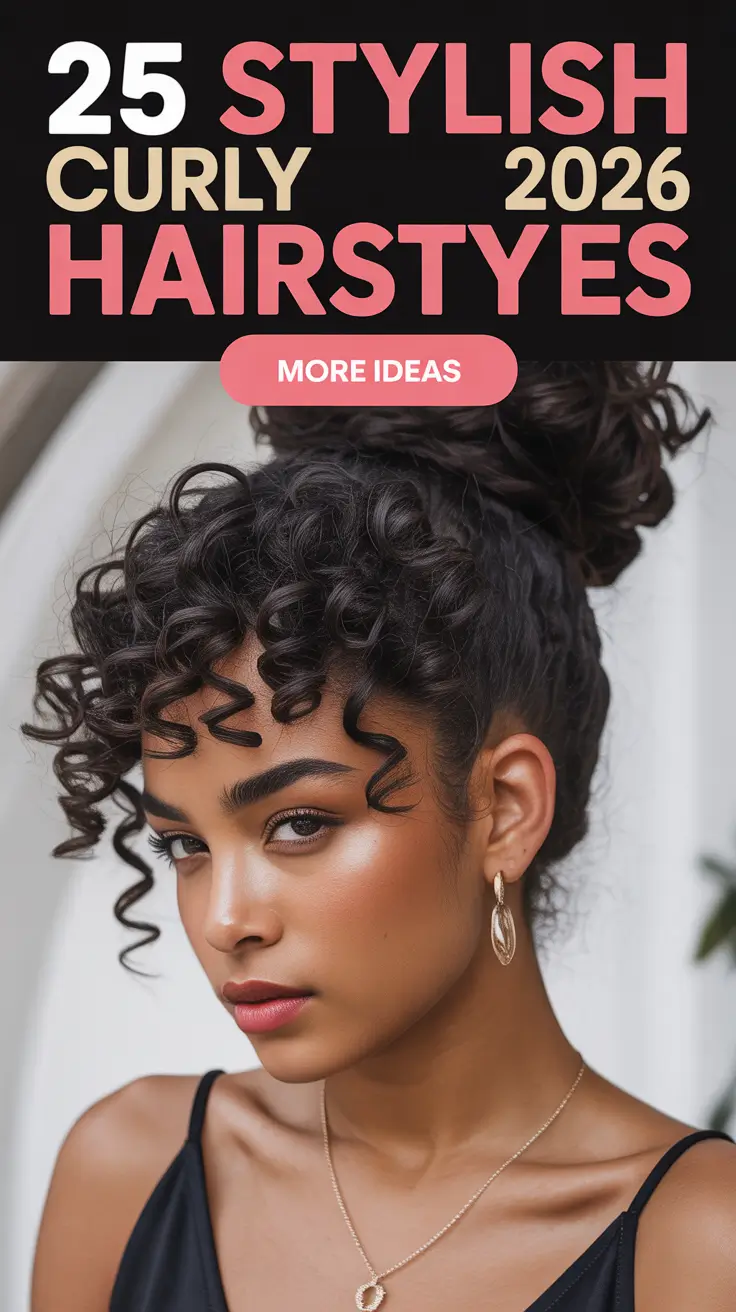 Stylish Curly Hairstyles 2026 - Trendy Looks for Every Occasion