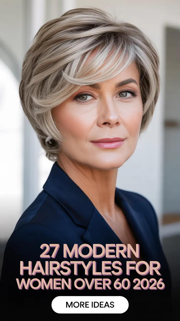Modern Hairstyles for Women Over 60 2026 Trends That Feel Fresh and Wearable