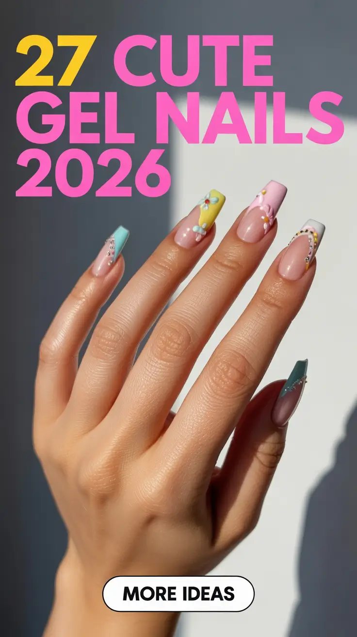 Cute Gel Nails 2026 Trends That Feel Fresh Soft and Wearable