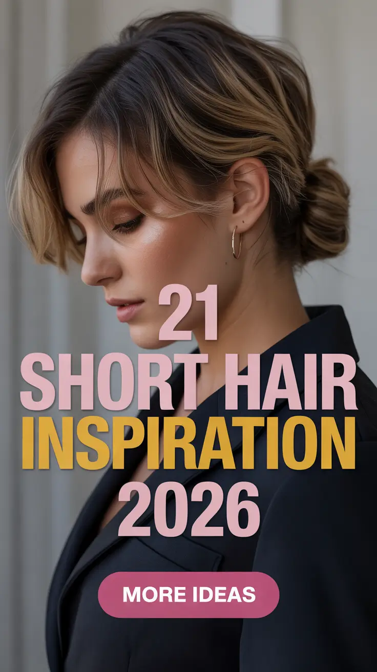 Short Hair Inspiration 2026 – Trendy Hairstyles Ideas to Try