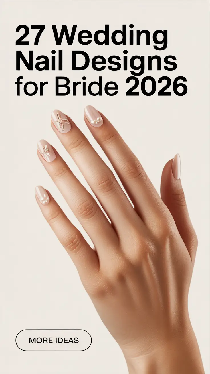 Wedding Nail Designs for Bride 2026