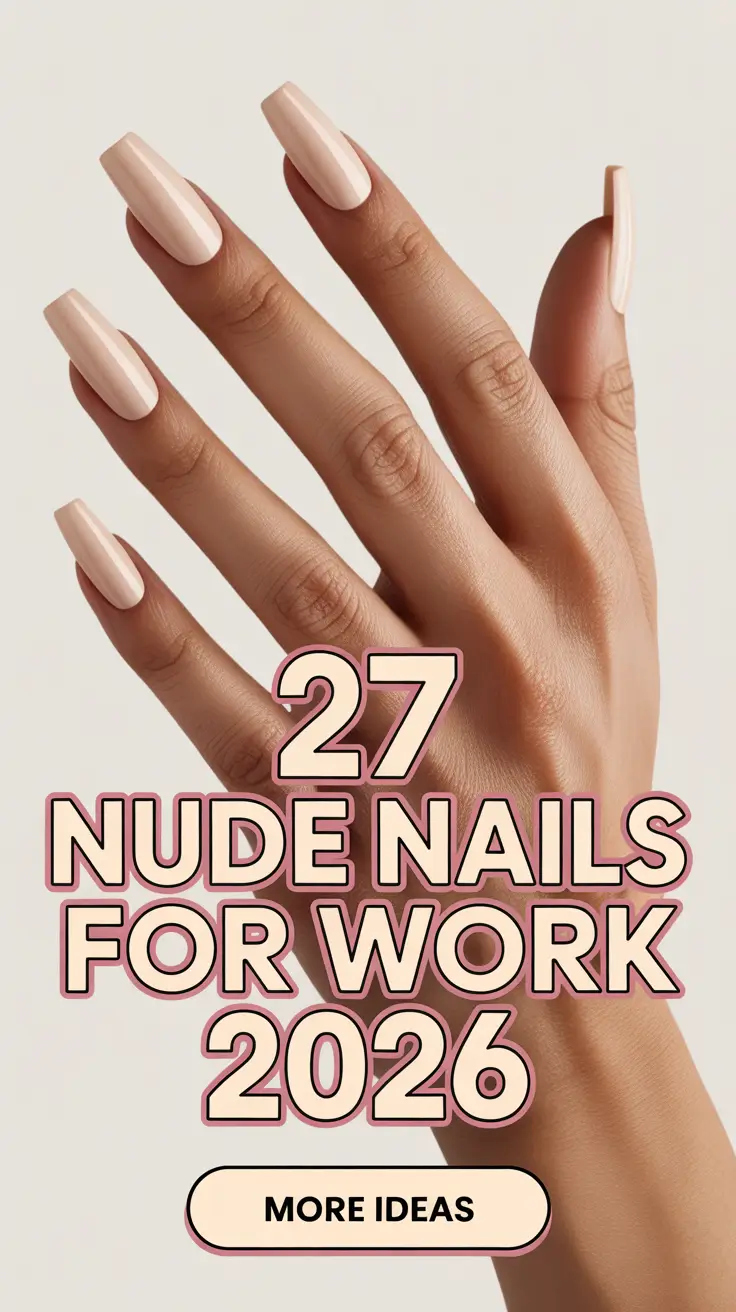 Nude Nails for Work 2026 The Chic Neutral Manicure Ideas Everyone Will Save