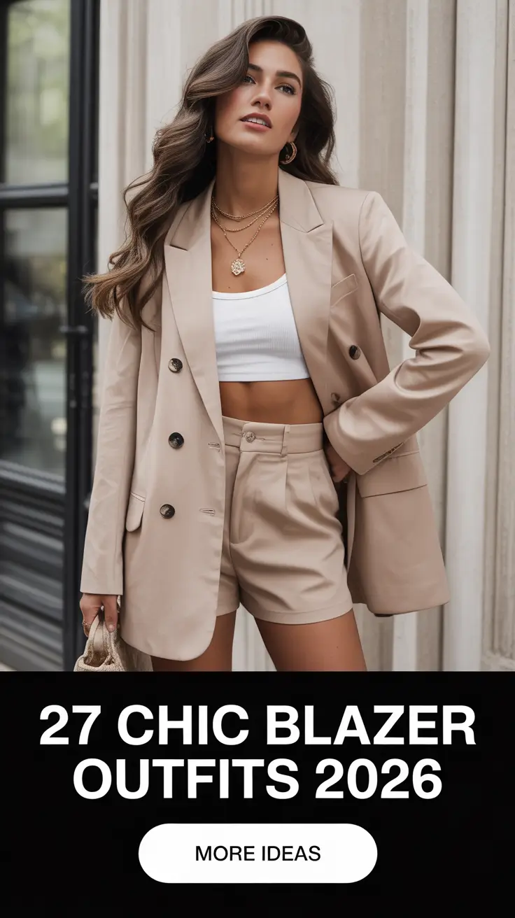 Chic Blazer Outfits 2026: Stylish Trends for Women