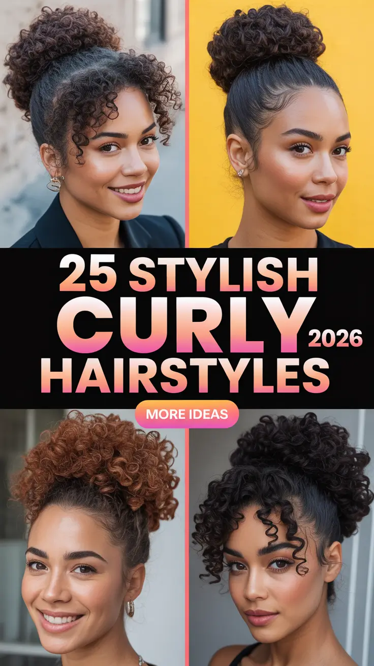 Stylish Curly Hairstyles 2026 - Trendy Looks for Every Occasion