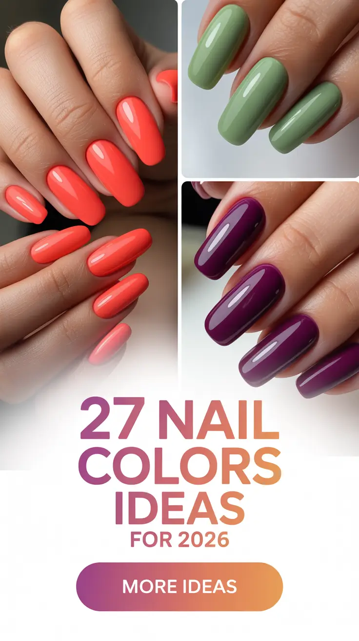 Nail Colors Ideas for 2026 That Feel Fresh Personal and Wearable