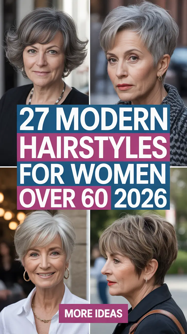 Modern Hairstyles for Women Over 60 2026 Trends That Feel Fresh and Wearable