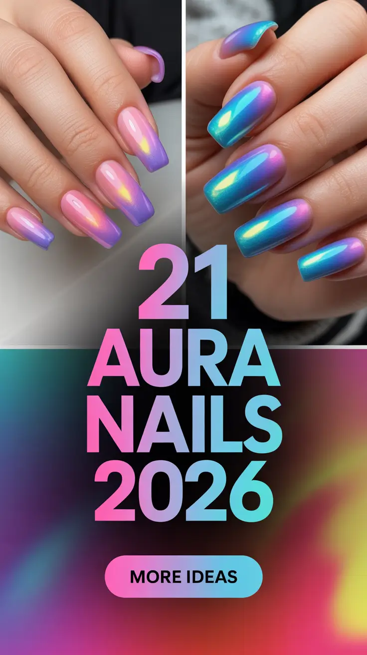 Aura Nails 2026 The Soft Color Trend Everyone Is Saving on Pinterest