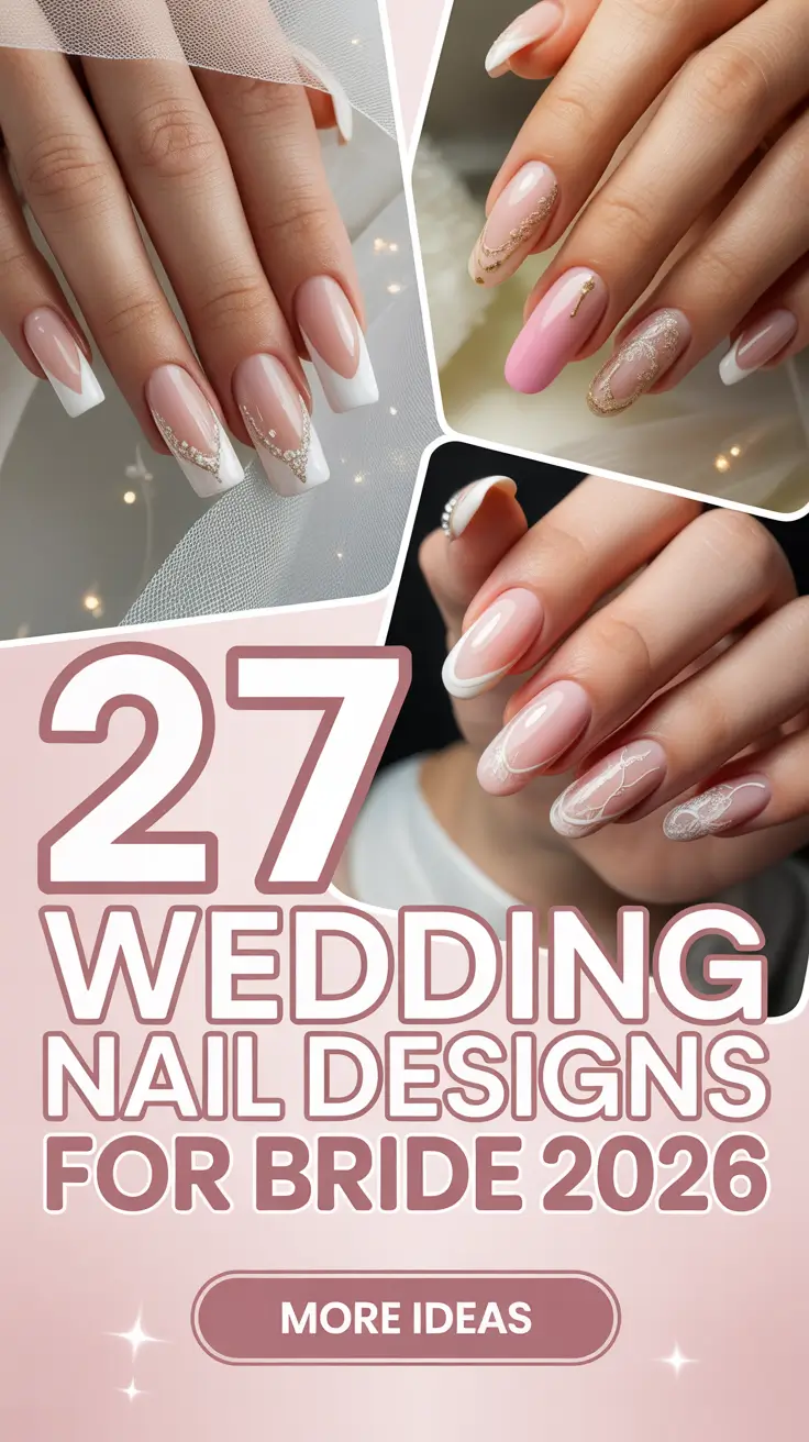 Wedding Nail Designs for Bride 2026
