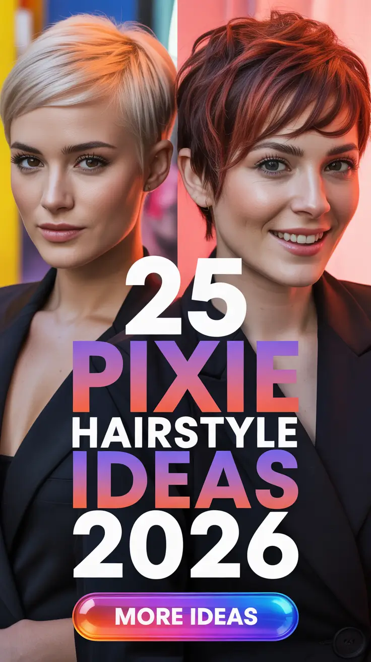 Pixie Hairstyle Ideas 2026 for Women Who Want a Fresh Short Look