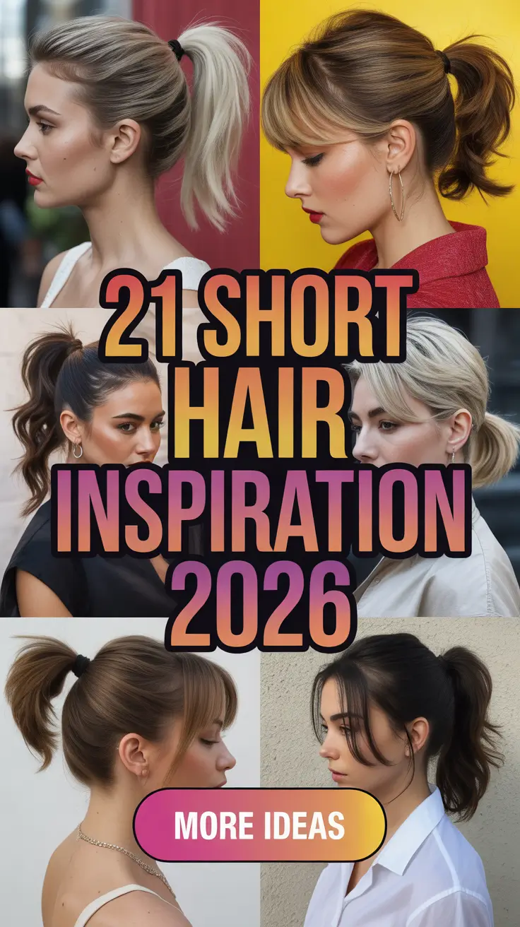 Short Hair Inspiration 2026 – Trendy Hairstyles Ideas to Try