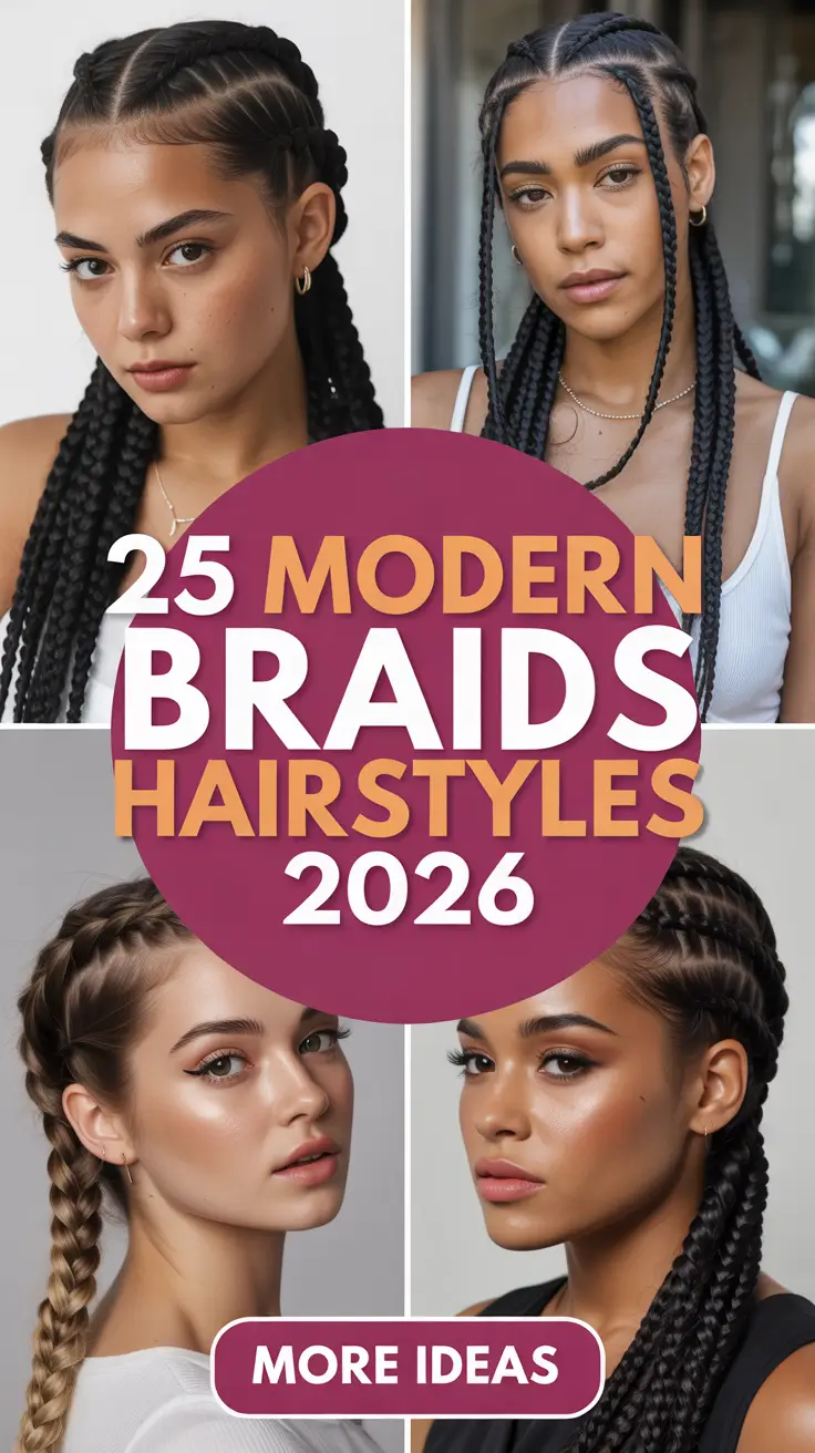 Modern Braids Hairstyles 2026: Top Trends and Styling Ideas