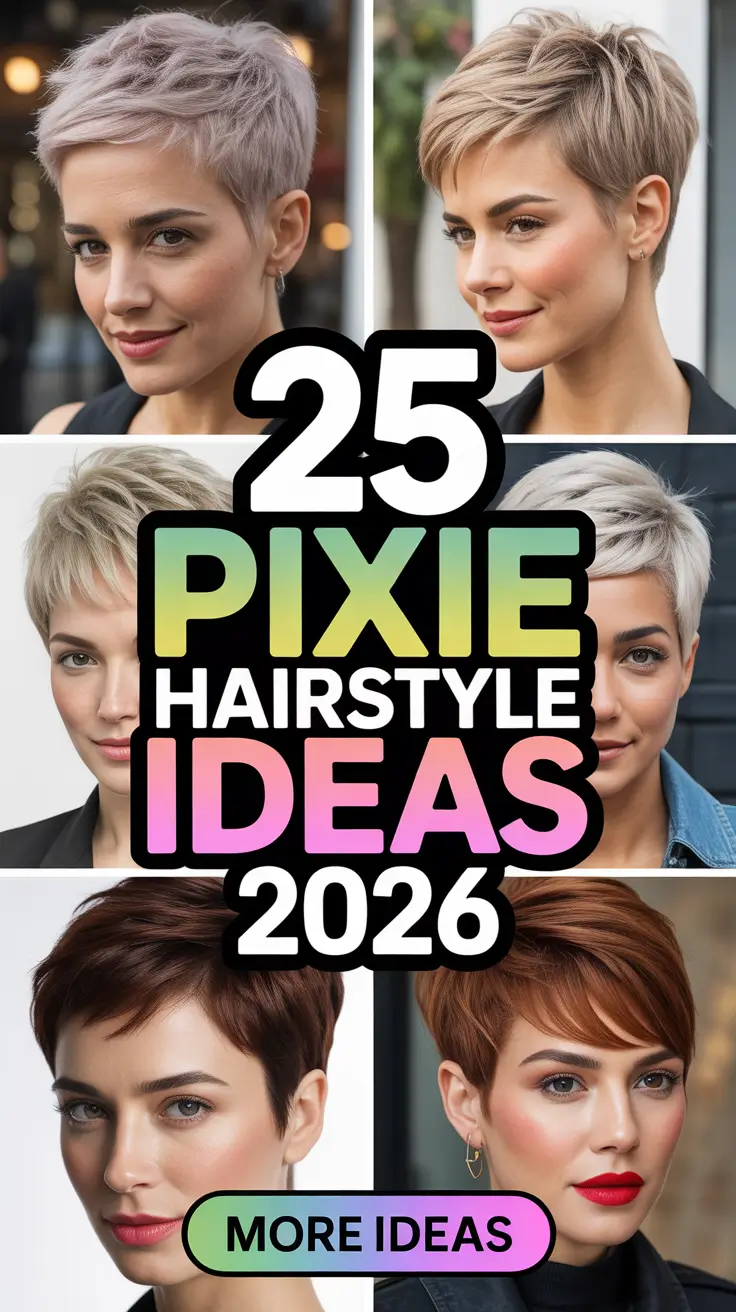 Pixie Hairstyle Ideas 2026 for Women Who Want a Fresh Short Look