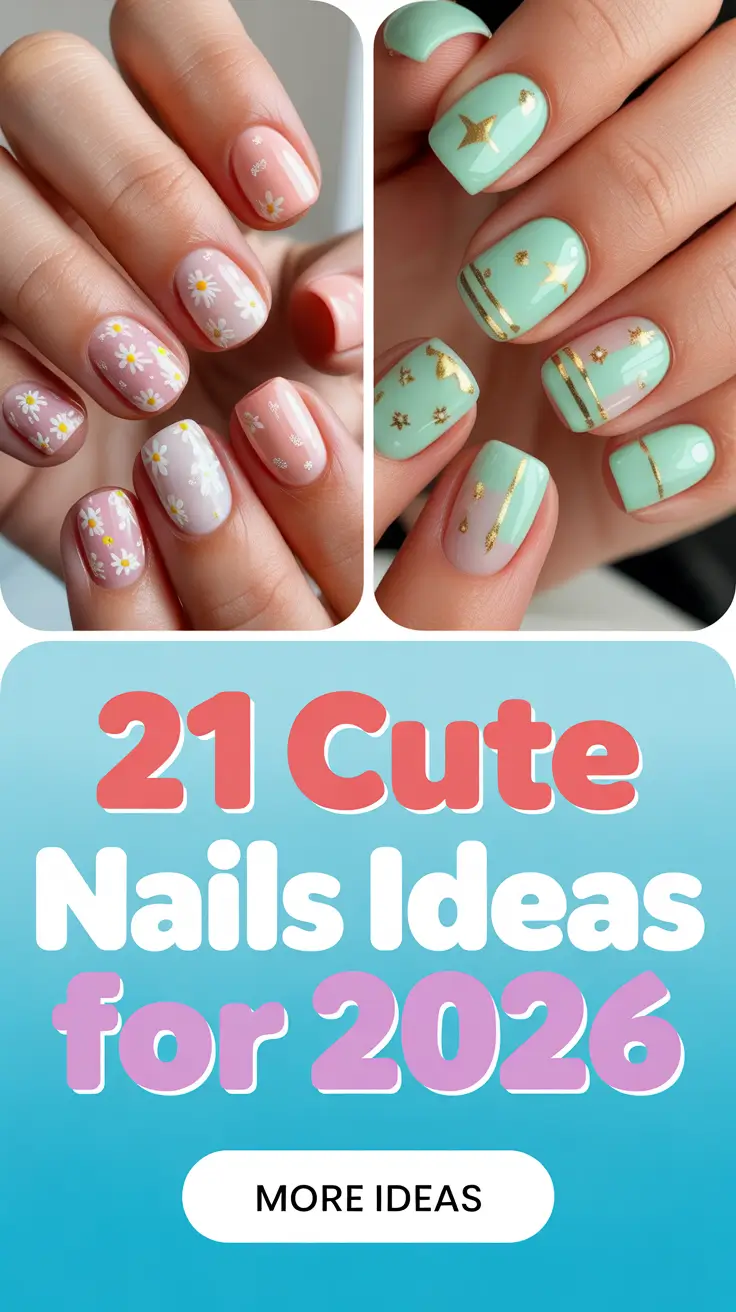 Cute Nails Ideas for 2026 That Feel Fresh Playful and Wearable