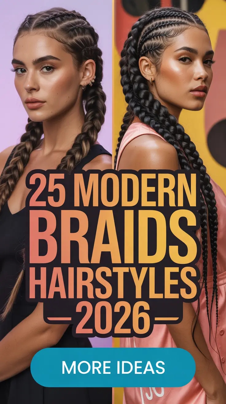 Modern Braids Hairstyles 2026: Top Trends and Styling Ideas