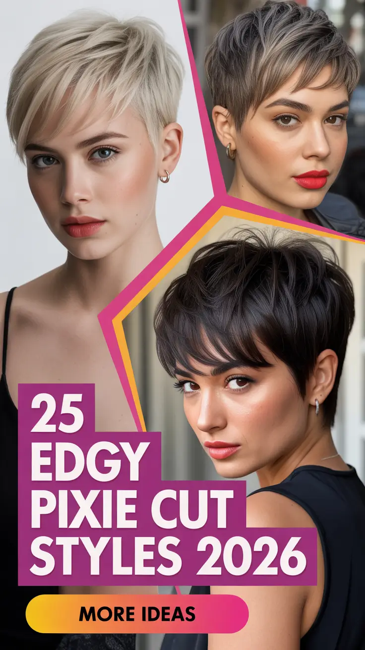 Edgy Pixie Cut Styles 2026 – Modern Short Hair Inspiration for Bold Women