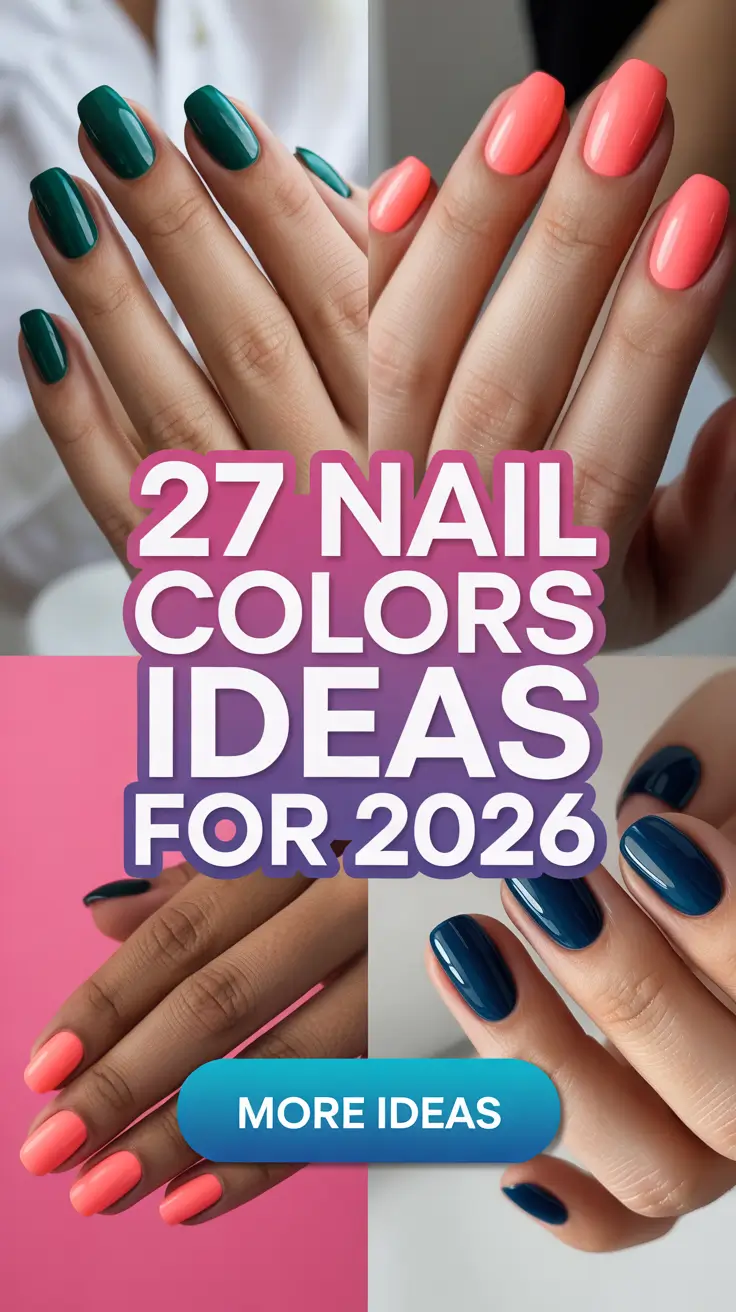 Nail Colors Ideas for 2026 That Feel Fresh Personal and Wearable