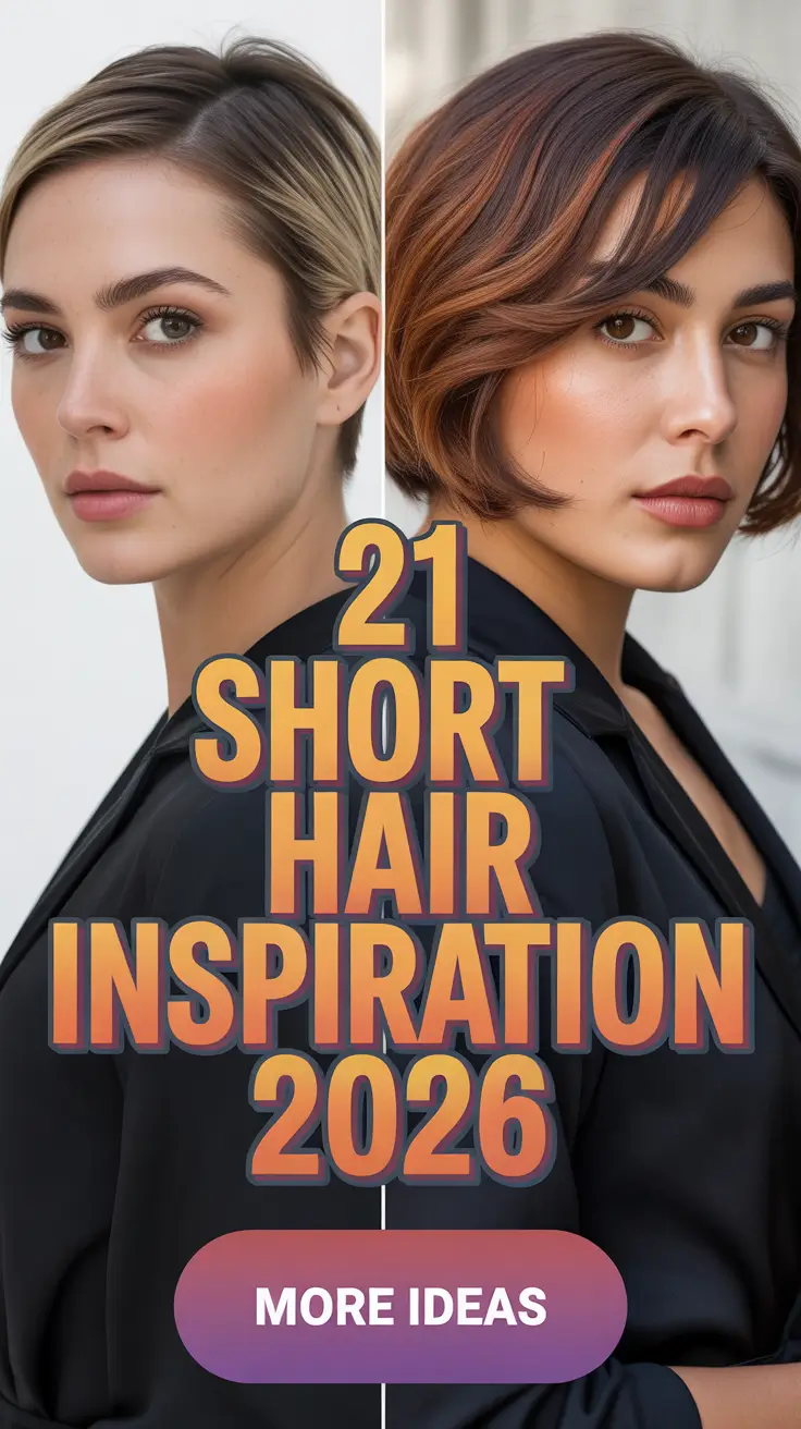 Short Hair Inspiration 2026 – Trendy Hairstyles Ideas to Try