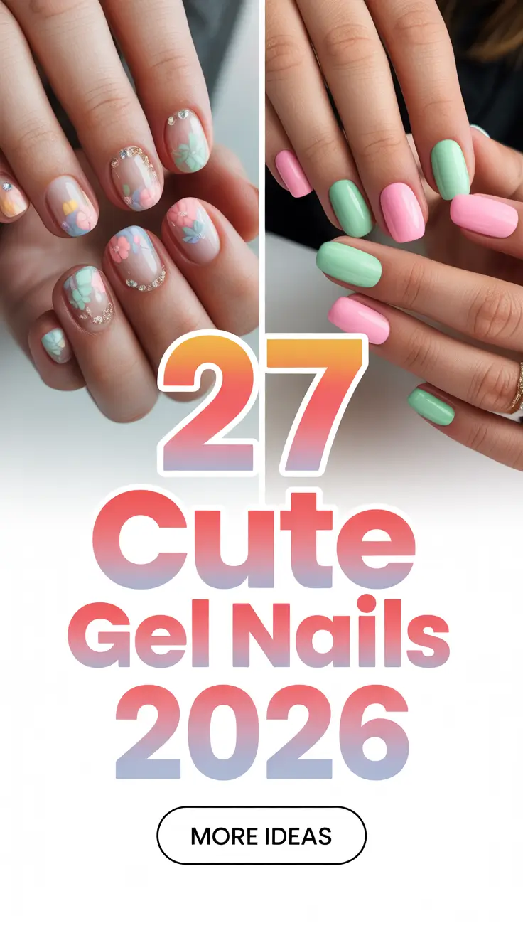 Cute Gel Nails 2026 Trends That Feel Fresh Soft and Wearable