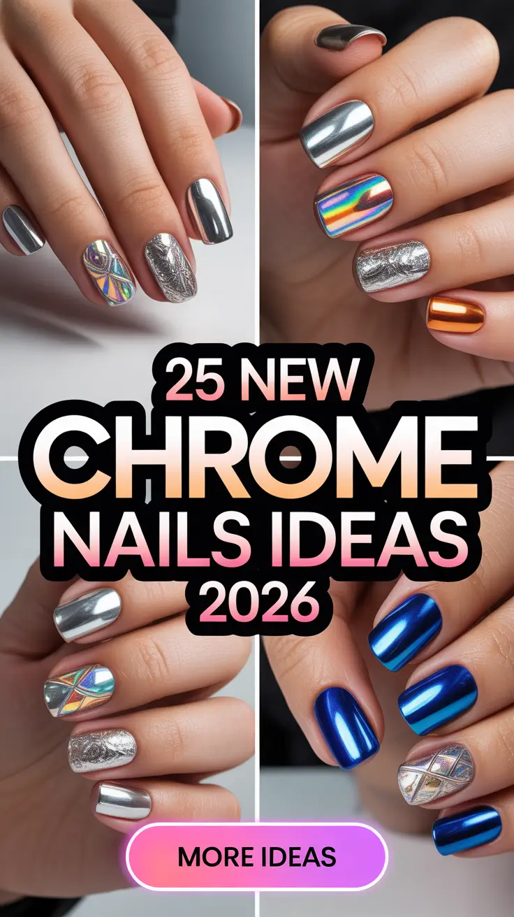 New Chrome Nails Ideas 2026 That Look Expensive and Modern