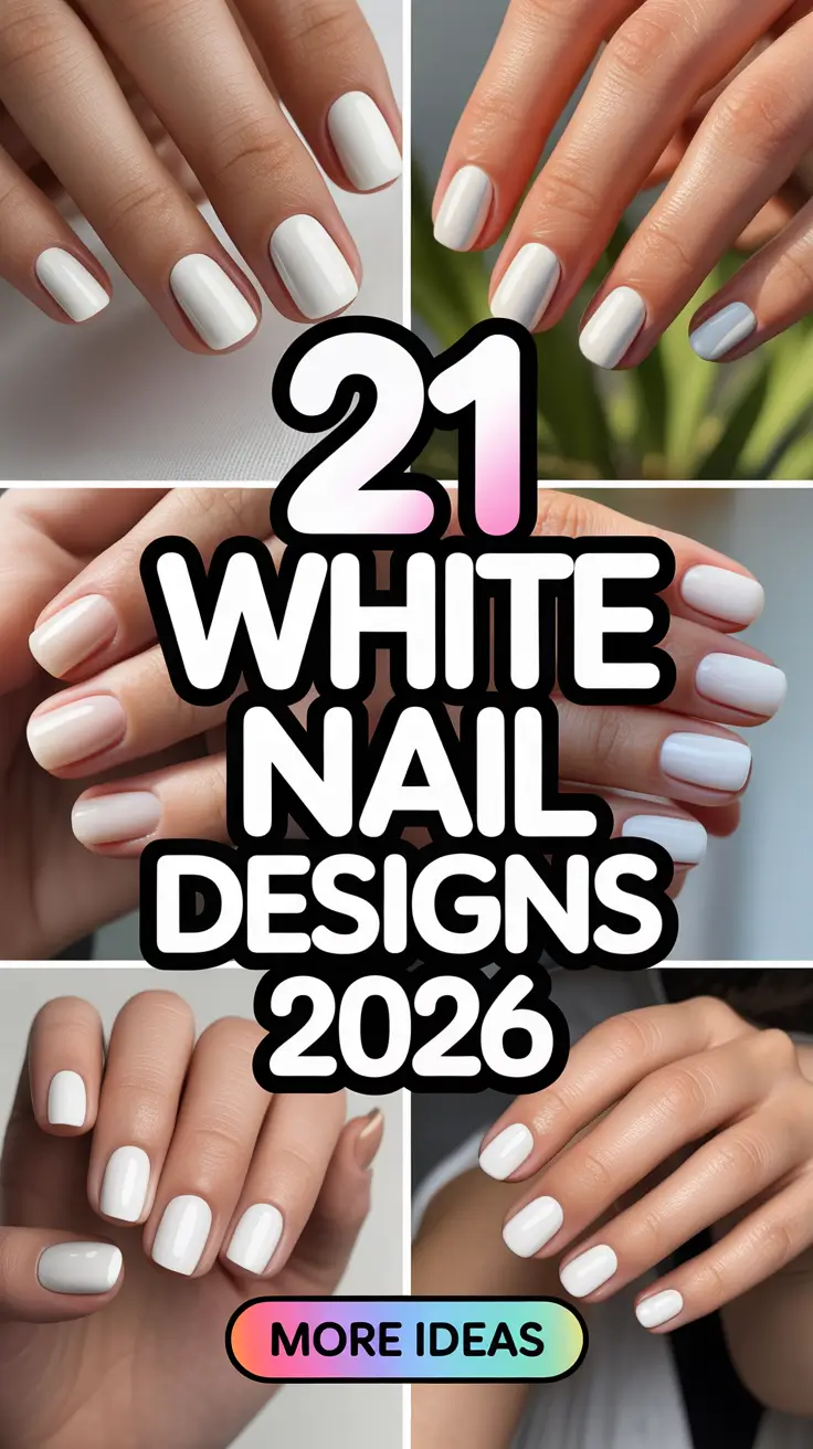 White Nail Designs 2026 That Make Every Outfit Look More Expensive