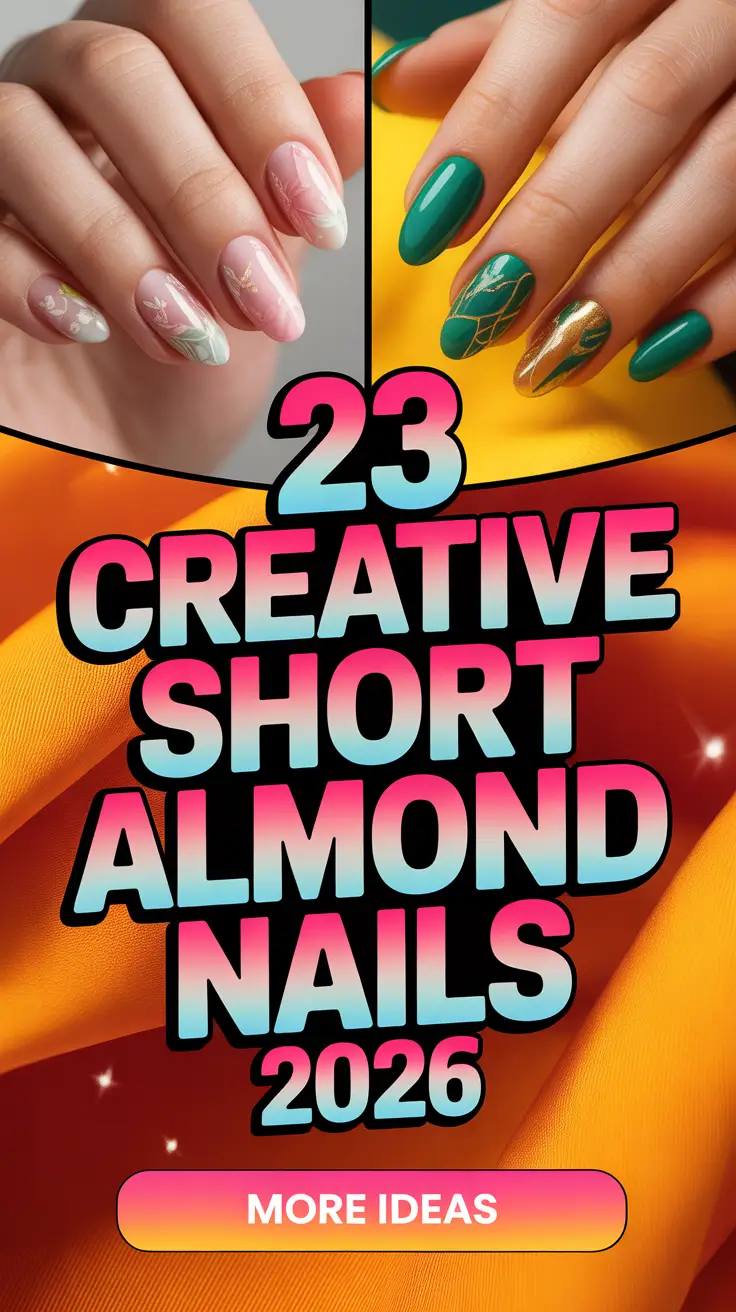 Creative Short Almond Nails 2026 Designs That Look Expensive and Fresh