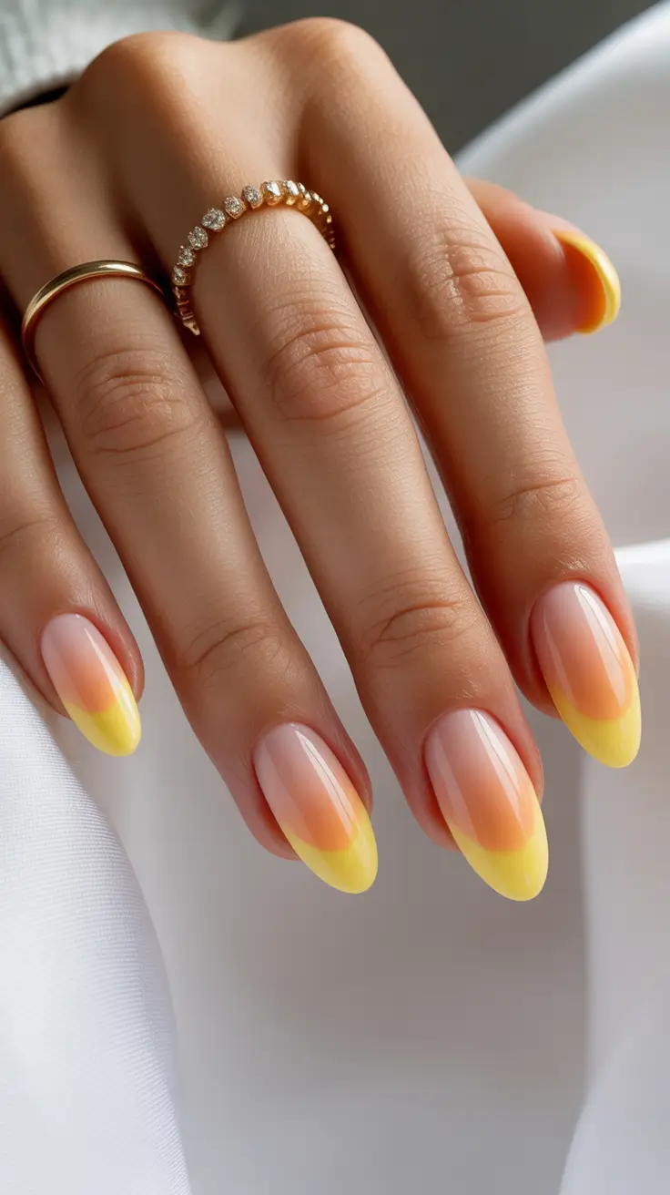 Aura Nails 2026 Yellow