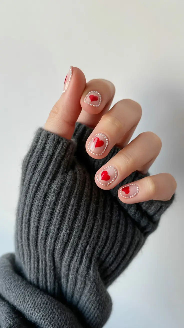 Best Nail Designs 2026 Soft Hearts Minimal Romance