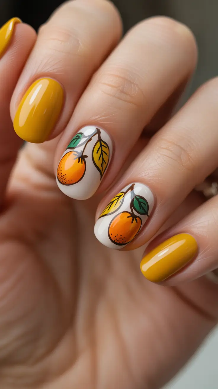 Best Nail Designs 2026 Citrus Nail Art
