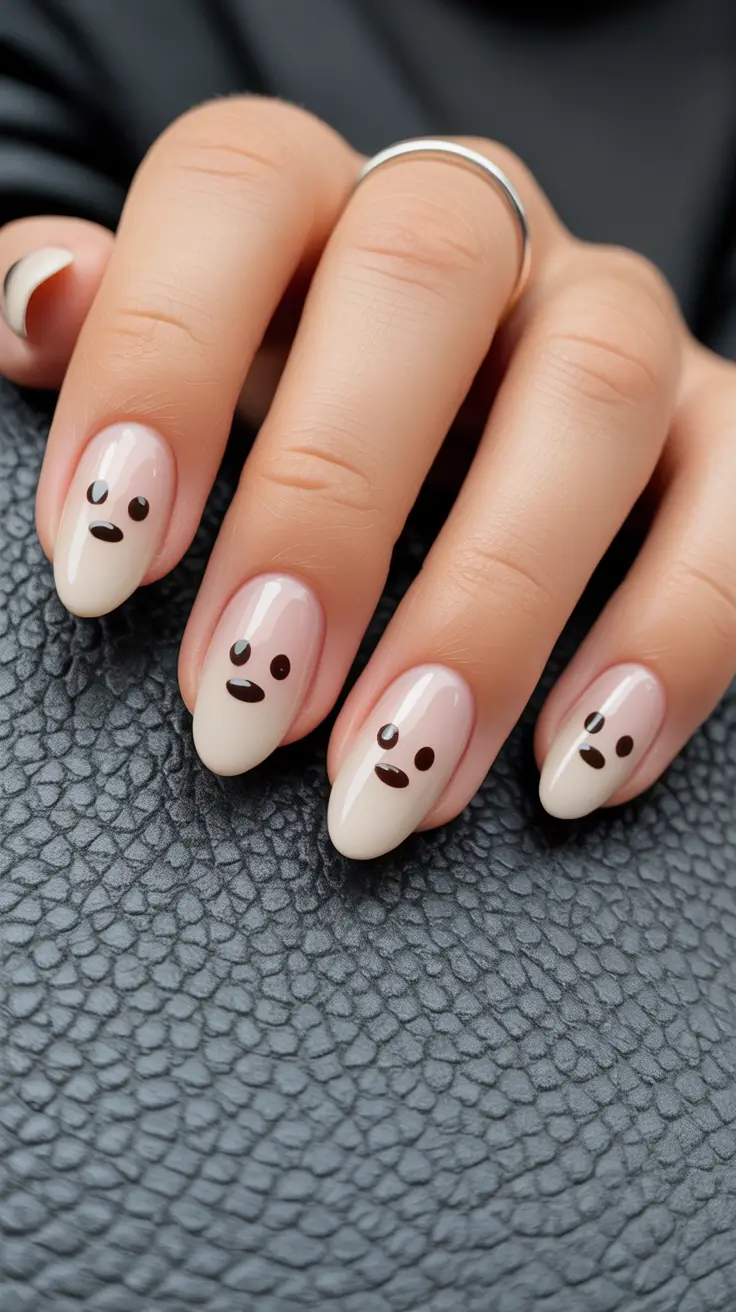 Creative Short Almond Nails 2026 Cute Neutral Art