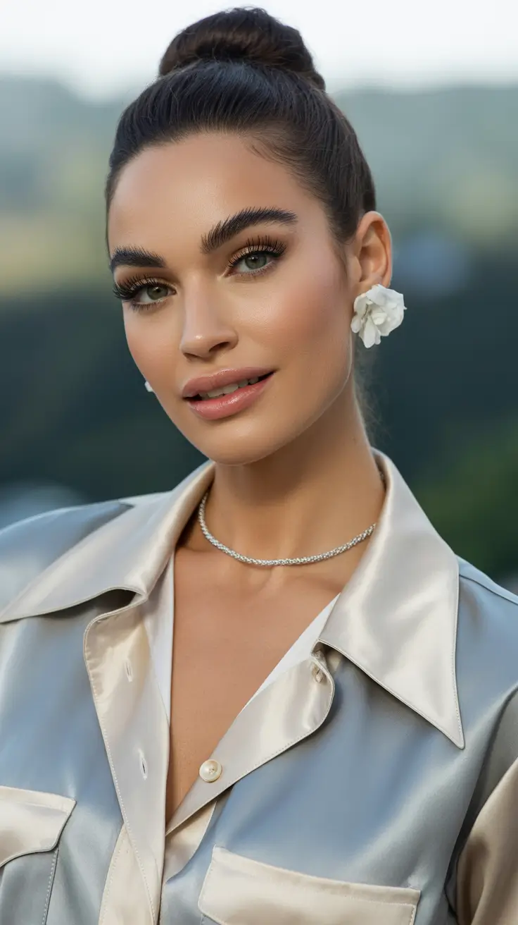 buns-hairstyle-2026-soft-low-bun-with-modern-romance