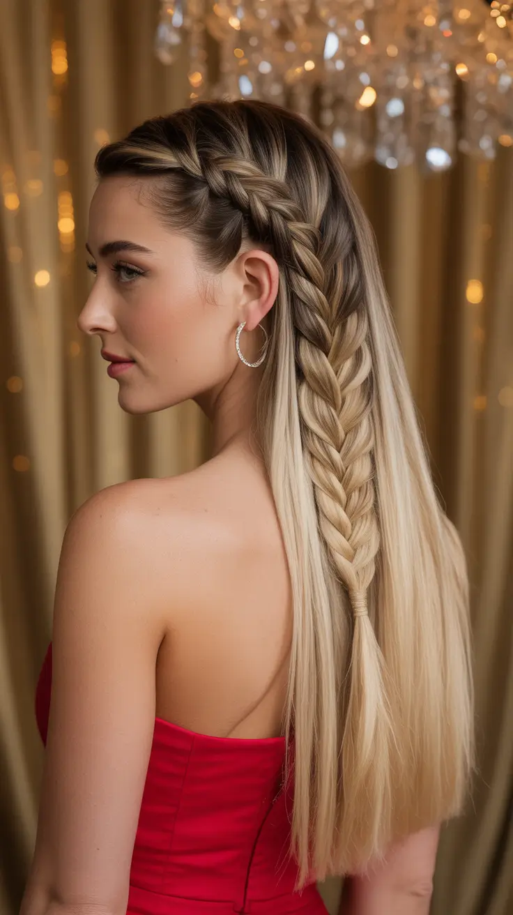 quick hairstyles 2026 Sleek Side Braid With Polished Length
