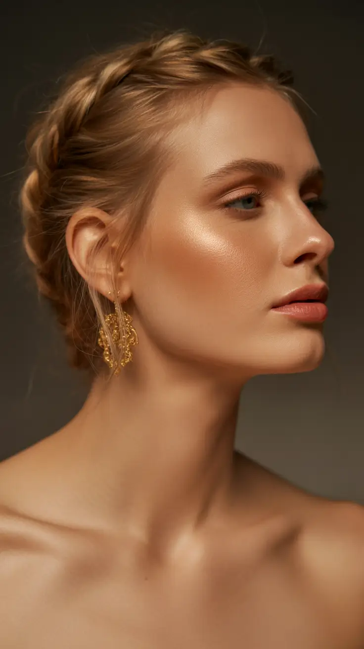 quick hairstyles 2026 Classic Braided Crown