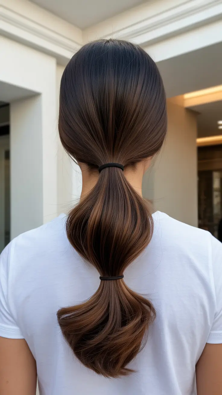 easy hairstyle 2026 Bubble Ponytail Trend