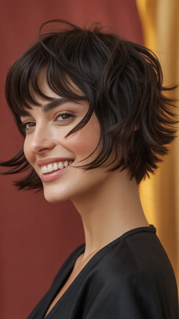 Choppy Bob Haircuts 2026 Messy Shaggy Energy