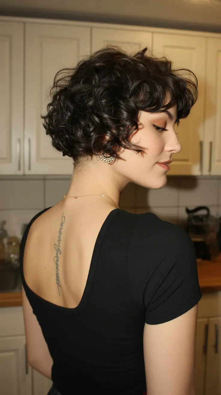 Choppy Bob Haircuts 2026 Curly Textured Bob for Wild Hearts