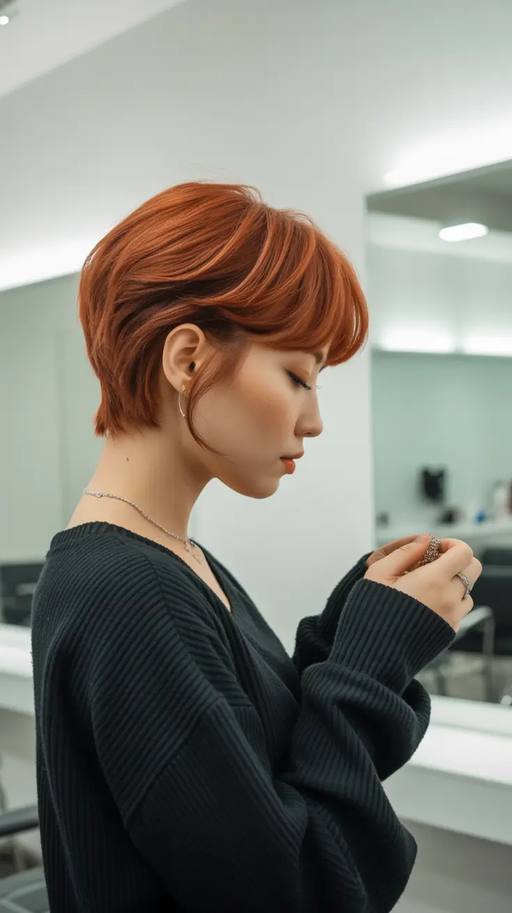 pixie haircut 2026 Copper Glow Movement